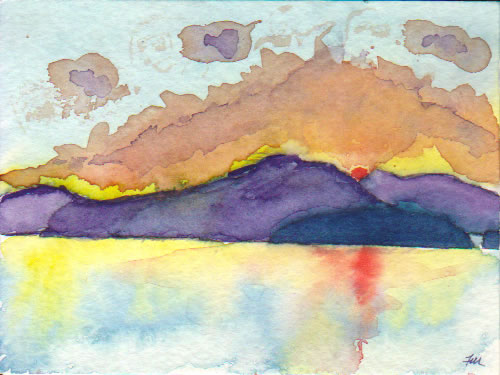 Split Rock Sunset