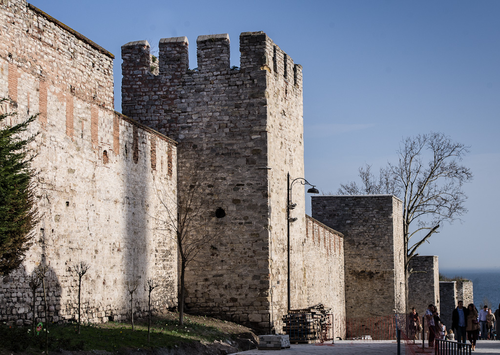 Walls of Topkapi Palace