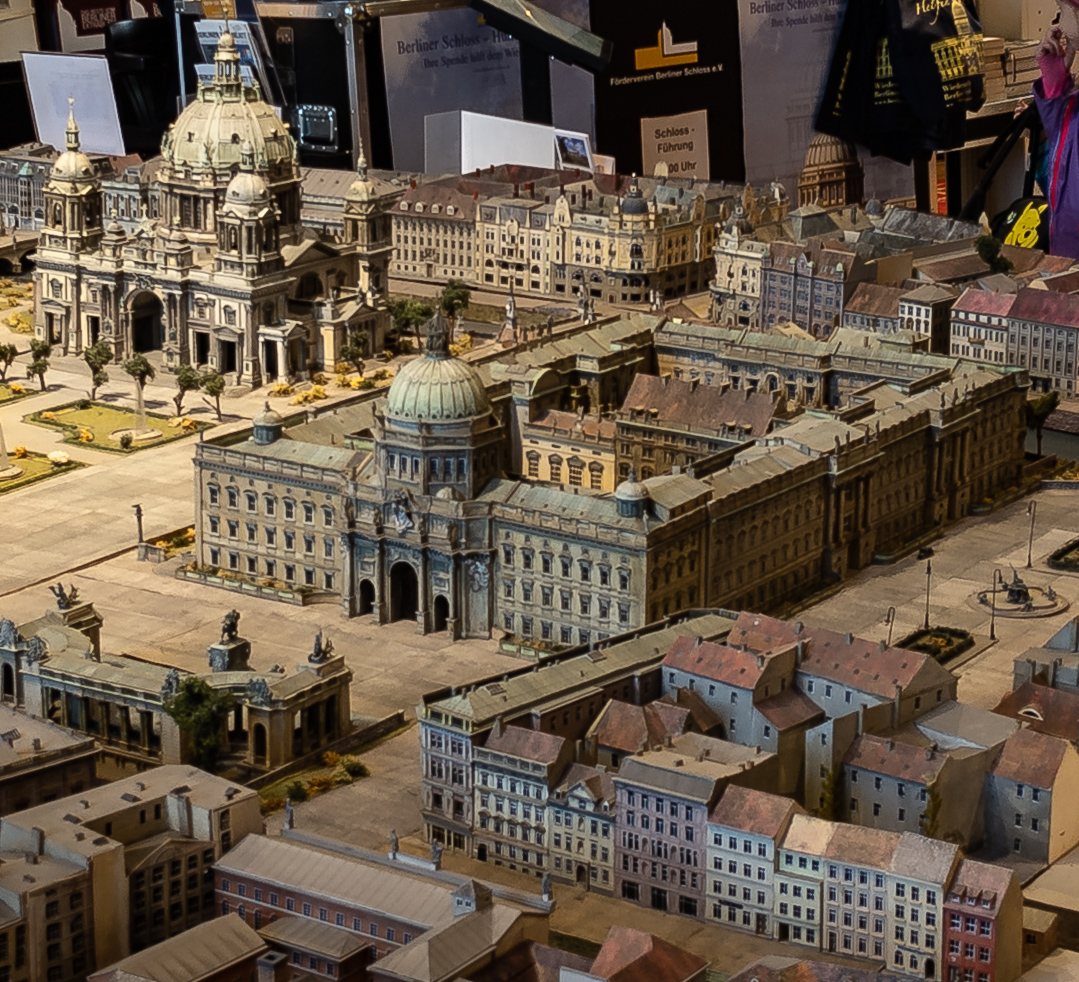 Architectural Scale Model, Berliner Schloss und Dom, ca. 1890