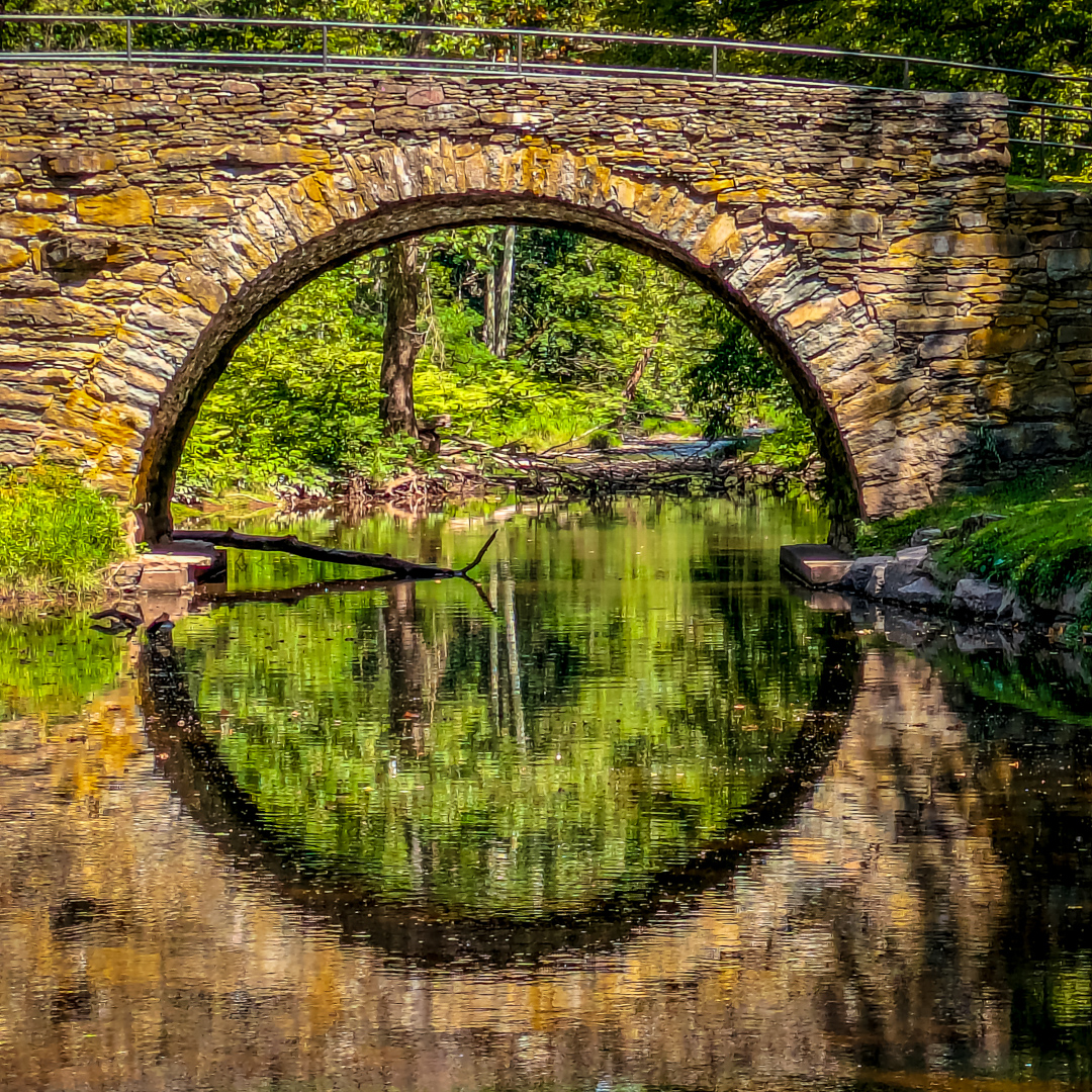 Stone Arch Bridge - Kenoza Lake