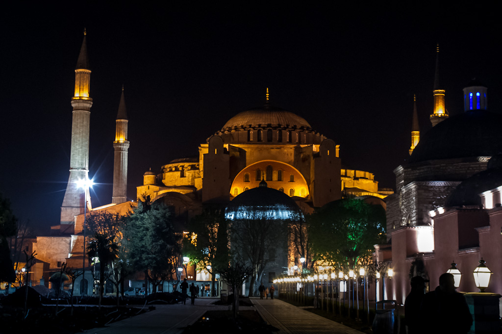 Haghia Sophia at Dusk