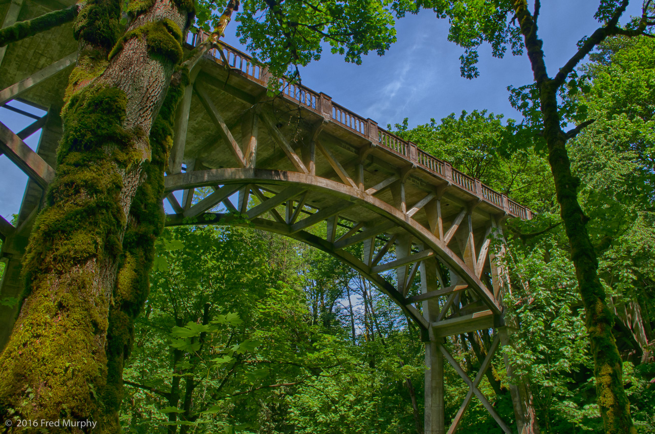 Hwy 30 Bridge at Latourell Falls