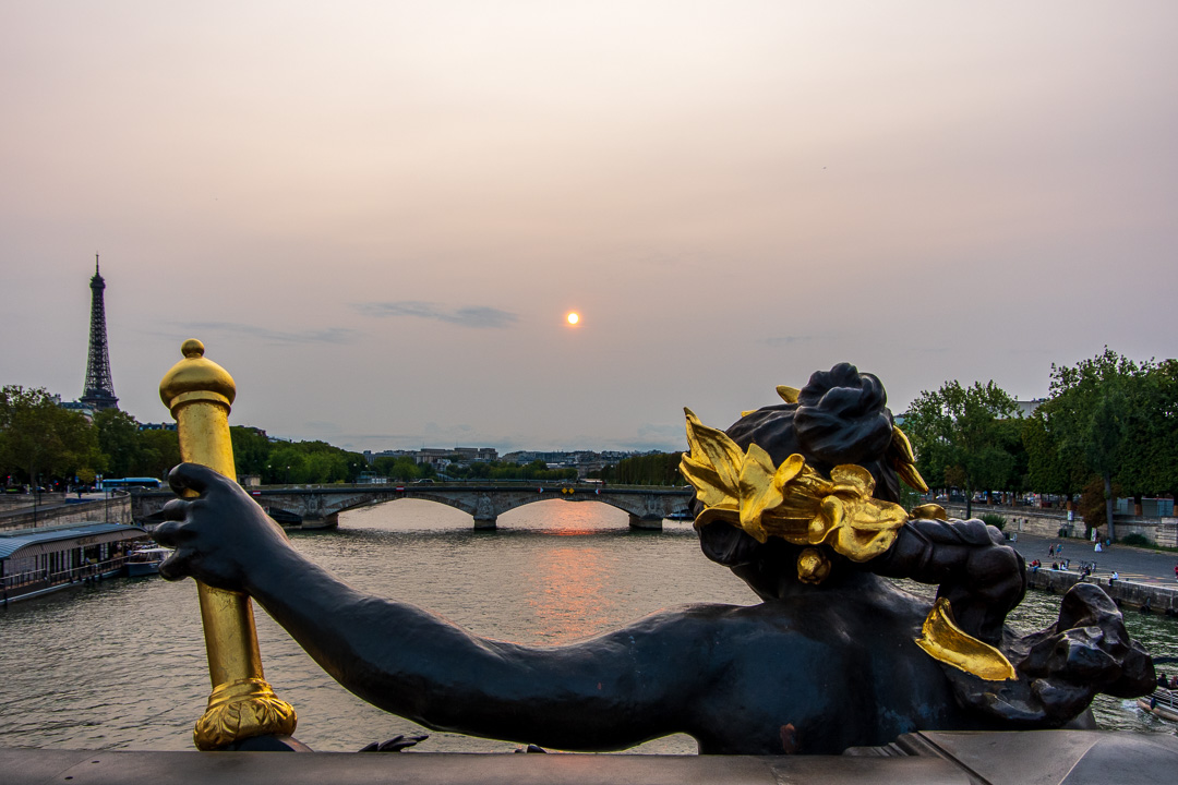 La Seine vue du pont Alexandre III