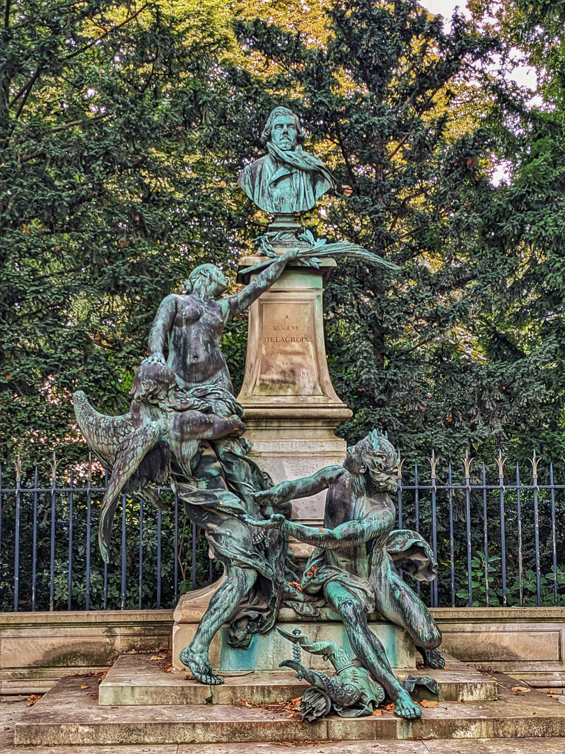 Fontaine Eugene Delacroix