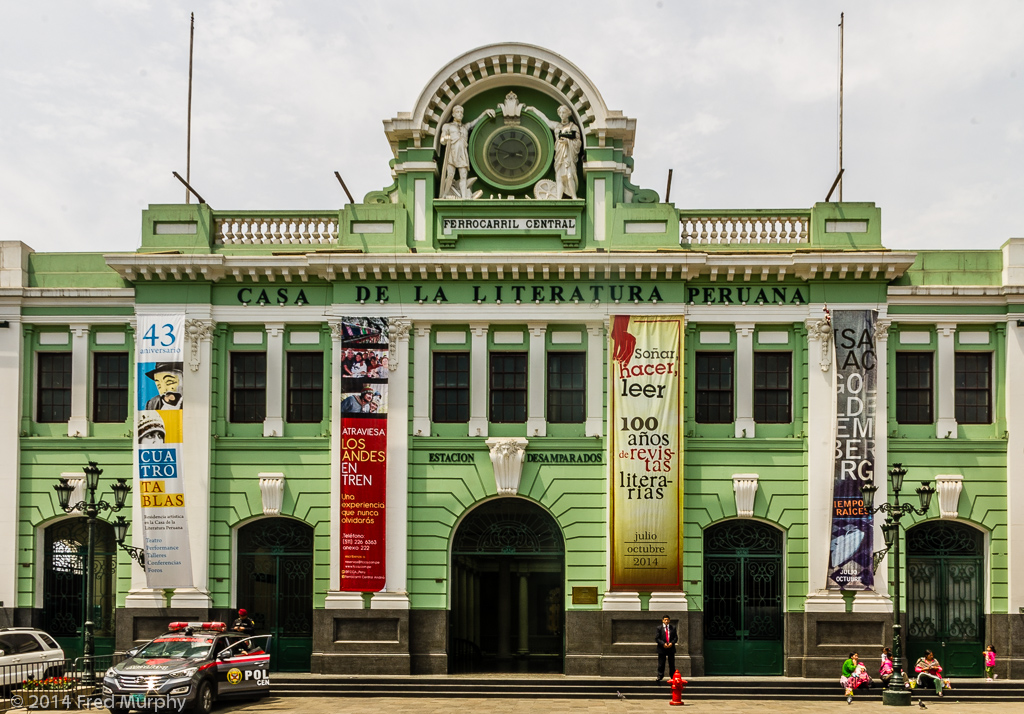 House of Peruvian Literature (former RR station 