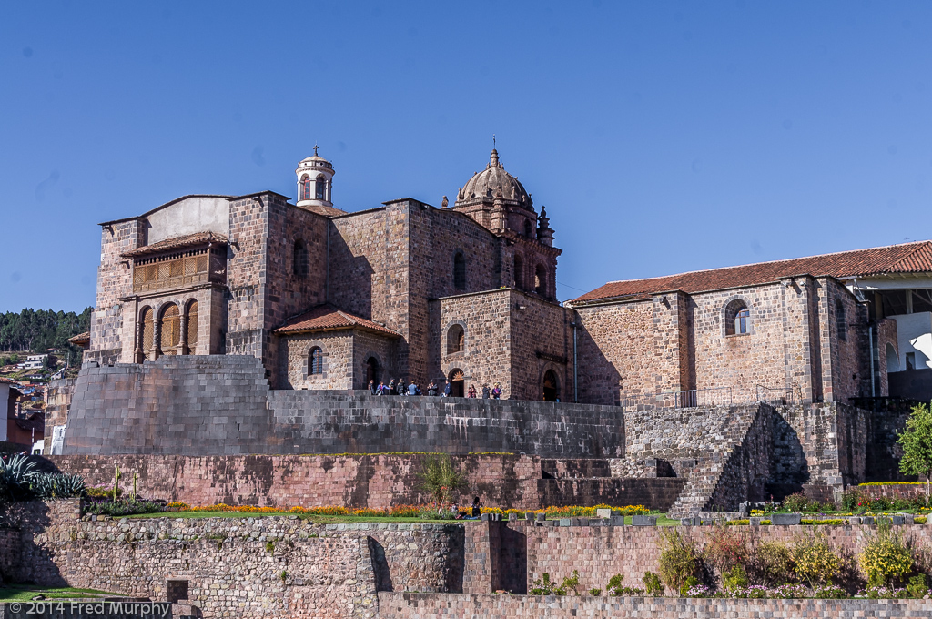 Santo Domingo church, built atop ruins of Koricancha, Temple of the Sun