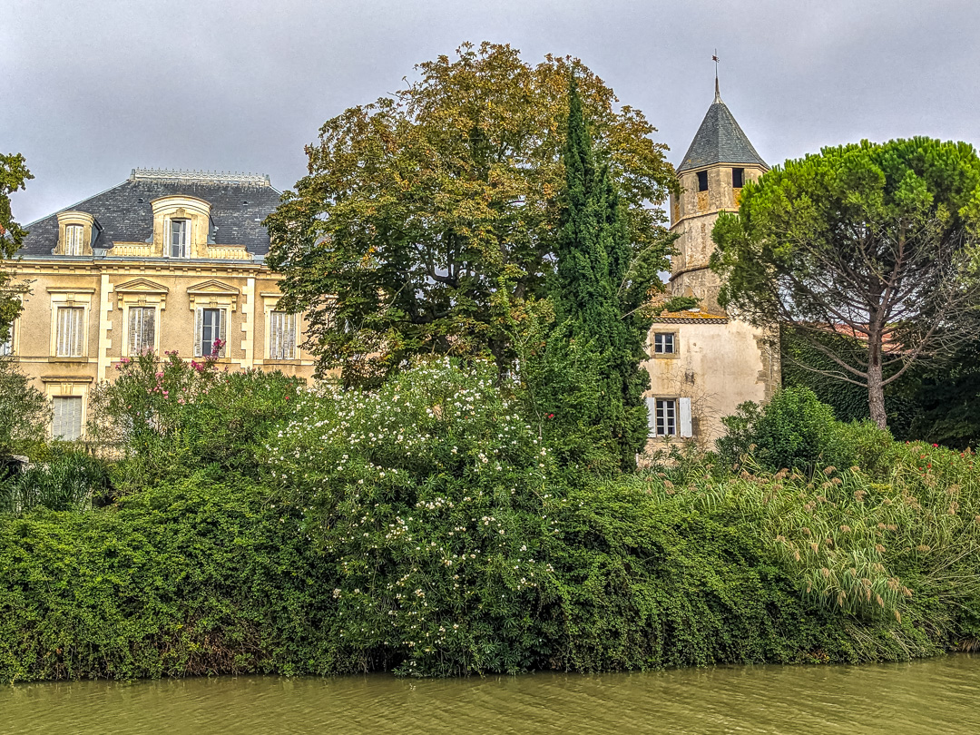 Château on Canal du Midi
