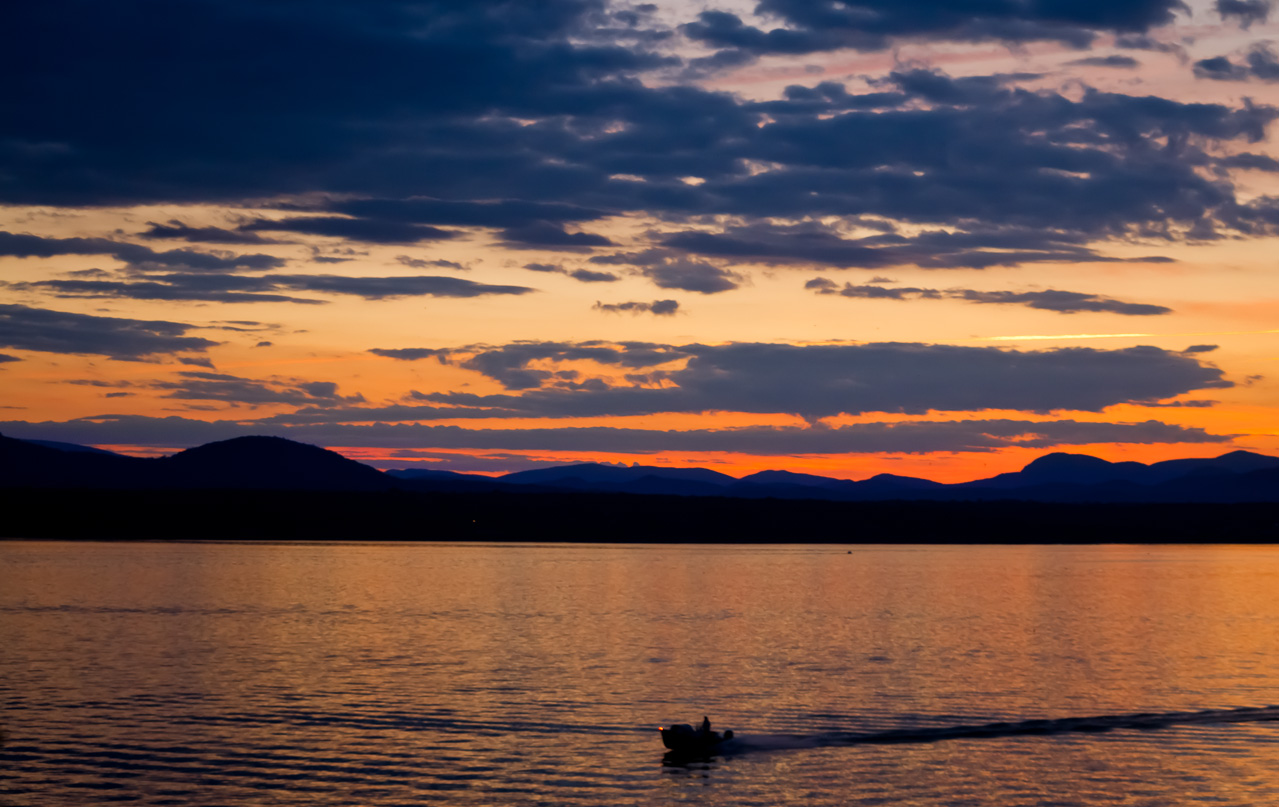 Sunset at Thompson's Point