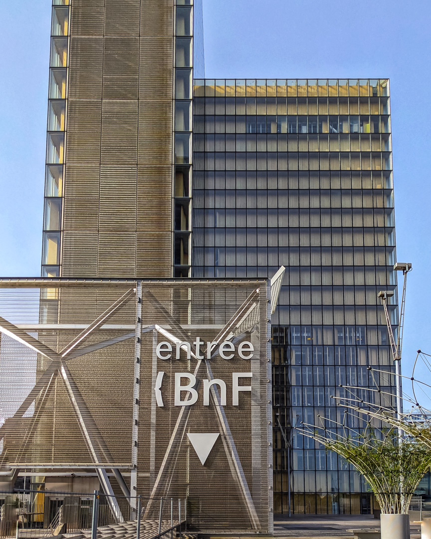 Bibliothèque nationale de France François-Mitterrand.