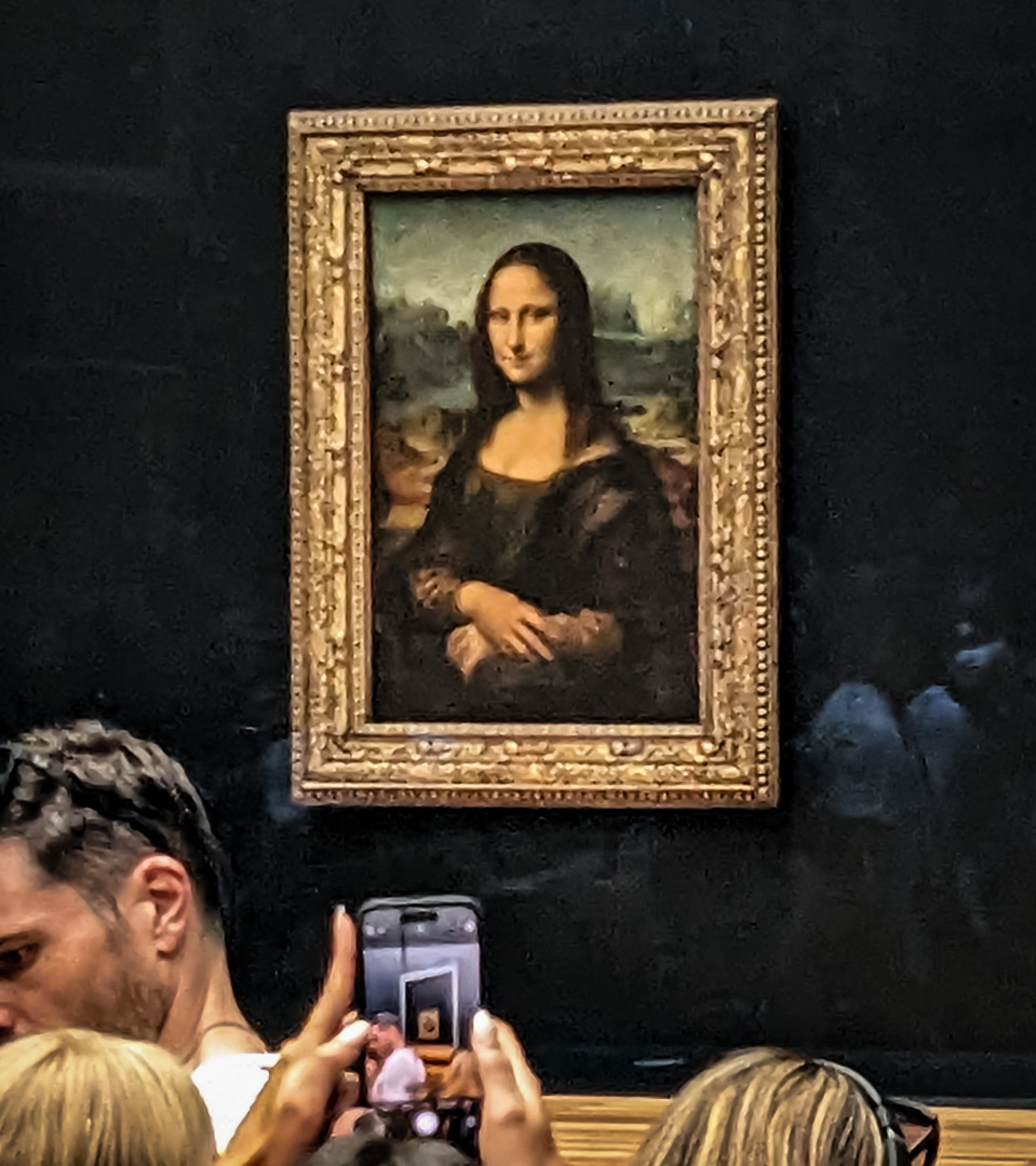 Mona Lisa - as close as we got